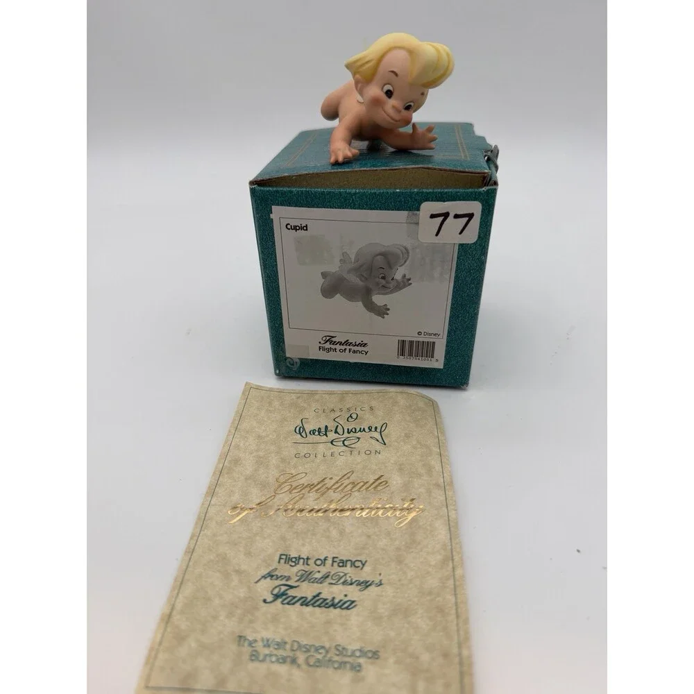 WDCC Disney Fantasia Flight of Fancy Cupid Ornament Christmas Porcelain